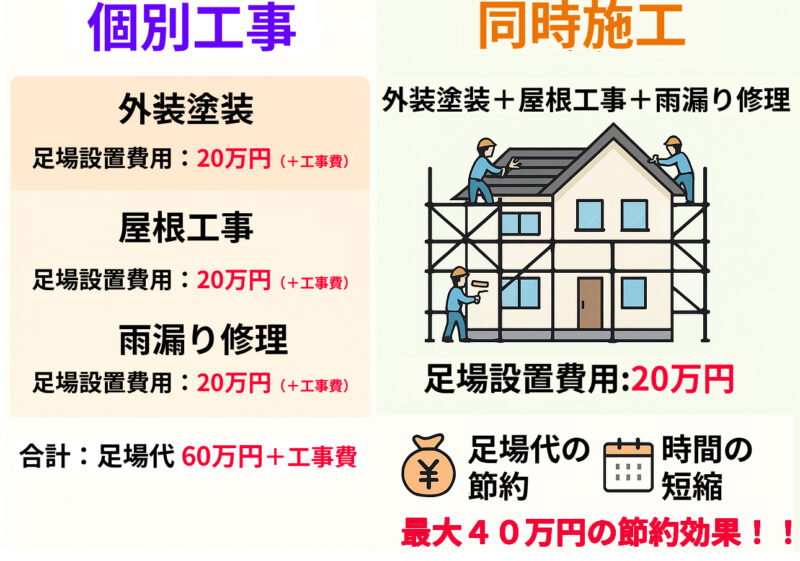 同時施工